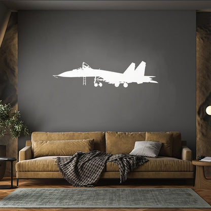 Wall Stickers Paster Paper Plane Garage Airplane Plane Pilot Aviator Art Decoration