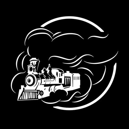 Lettering Decals Railway Steam Train Locomotive Rail Transport Removable Without Leaving Glue