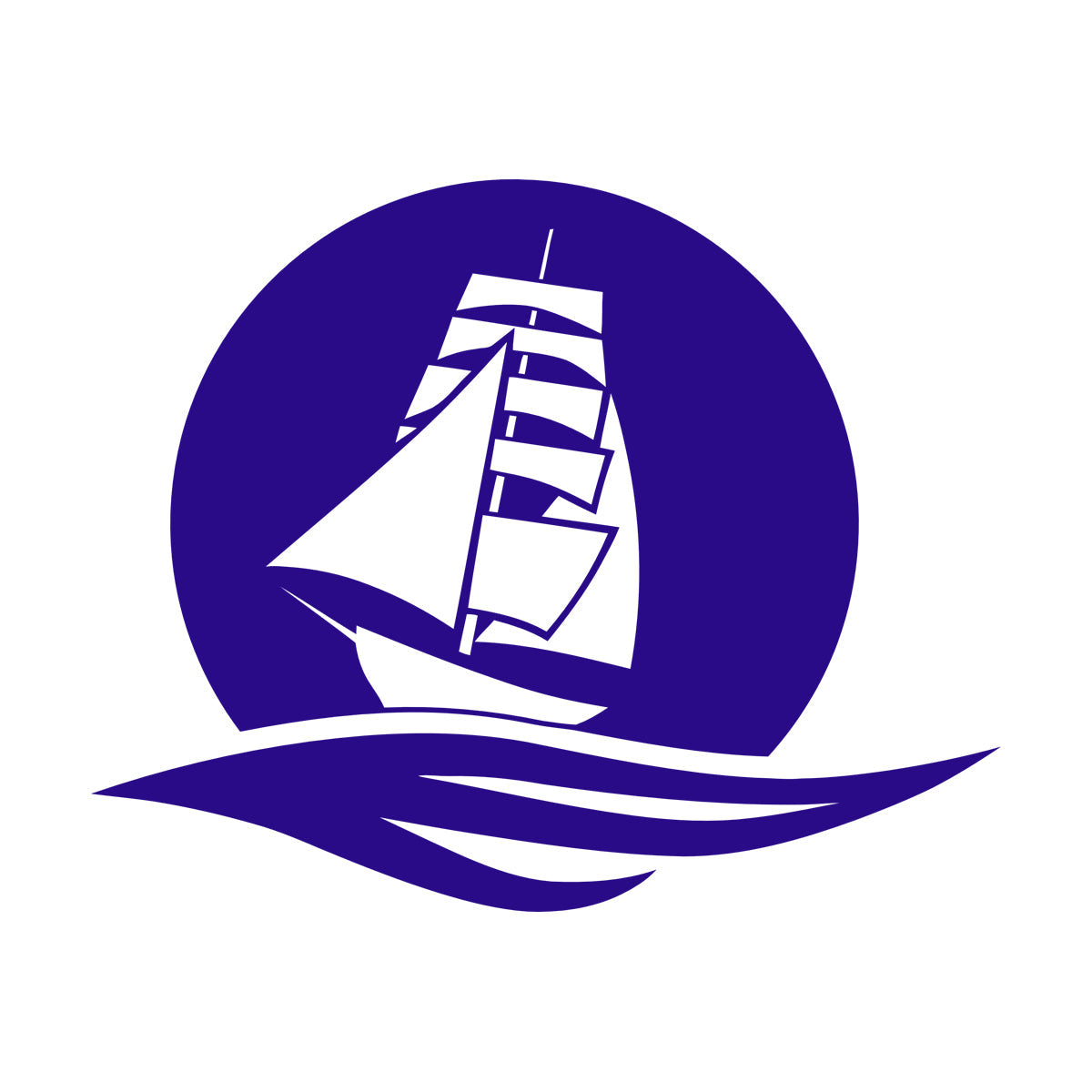 Sea Boat Moon Wave Ocean Marine Wall Stickers Paster Paper It Won'T Fall Off