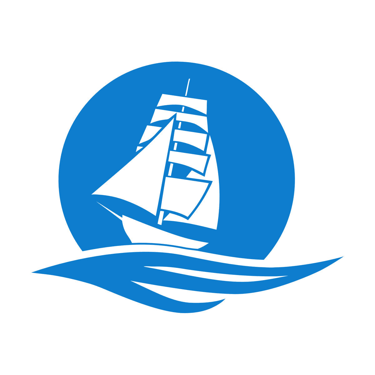 Sea Boat Moon Wave Ocean Marine Wall Stickers Paster Paper It Won'T Fall Off