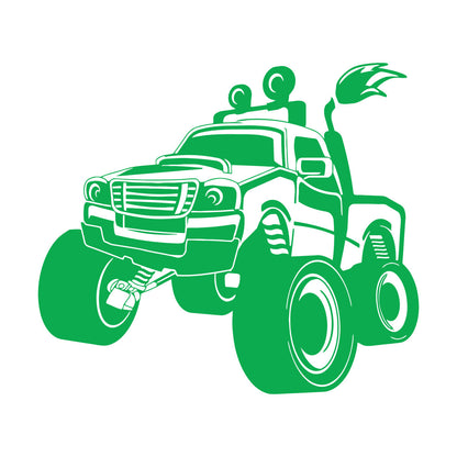 Wall Stickers Paster Paper Suv Truck Big Car Off-Road Vehicles Rover Garage Art Mural Painting