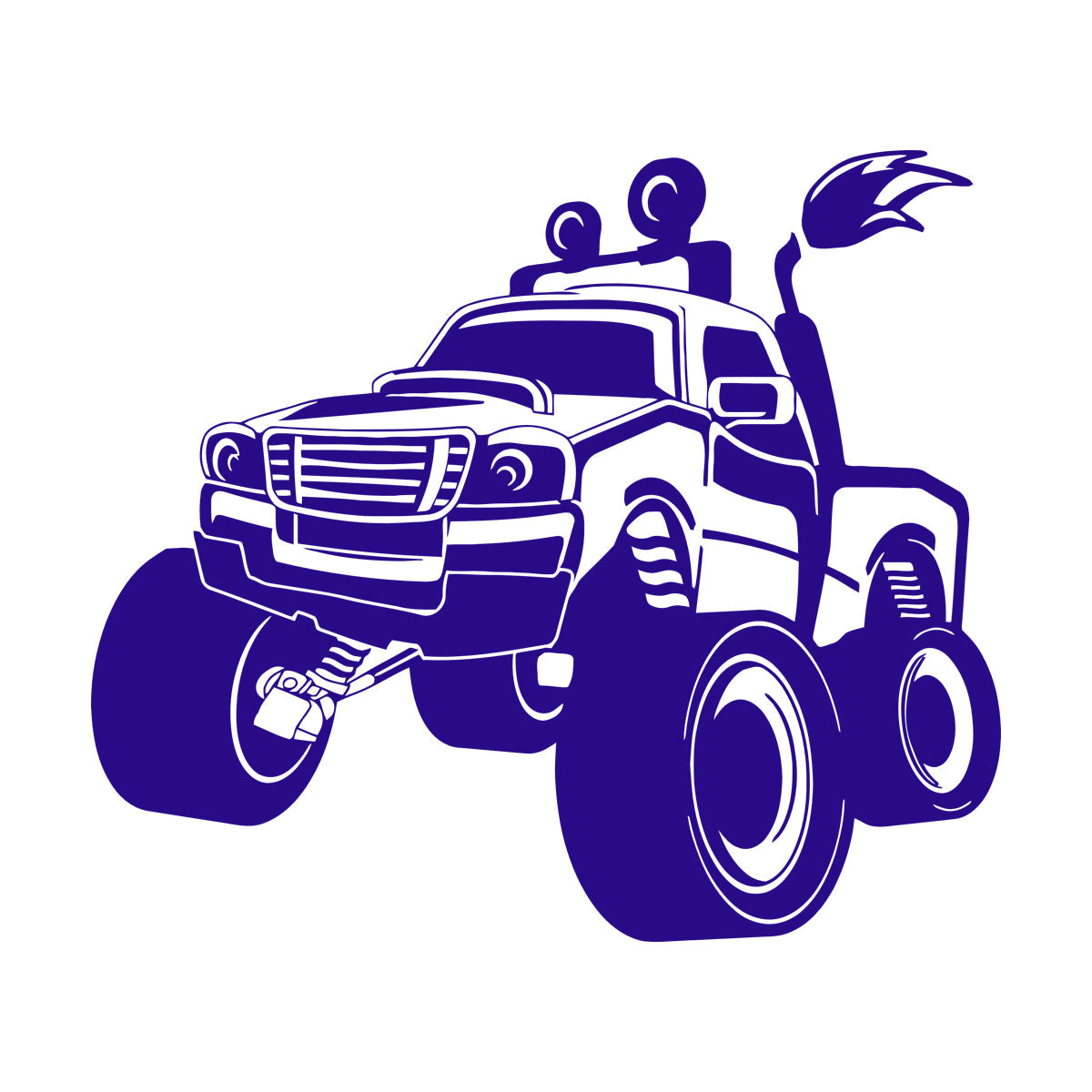 Wall Stickers Paster Paper Suv Truck Big Car Off-Road Vehicles Rover Garage Art Mural Painting