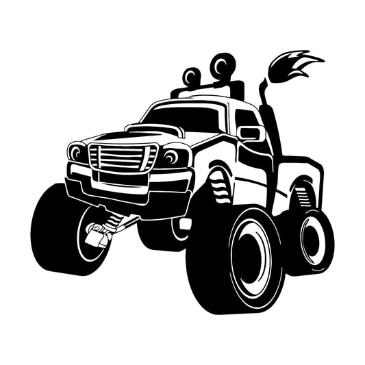 Wall Stickers Paster Paper Suv Truck Big Car Off-Road Vehicles Rover Garage Art Mural Painting