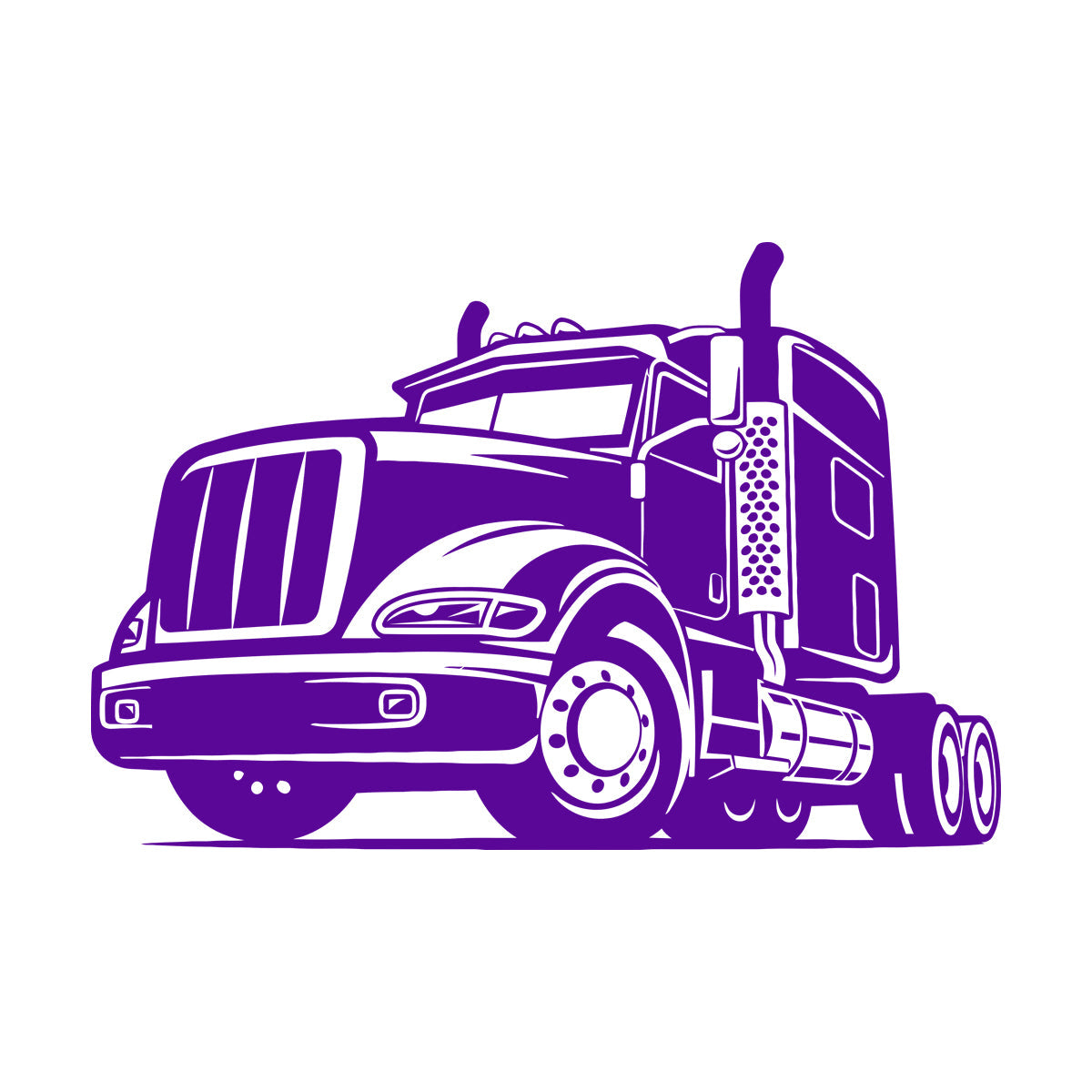 Wall Stickers Truck Garage Car Boys Vehicle Machine Art Mural Painting