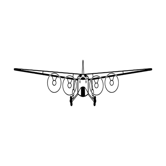 Aircraft Flight Air Plane Ship Mural And Wall Vinyl Decal Tattoo Culture