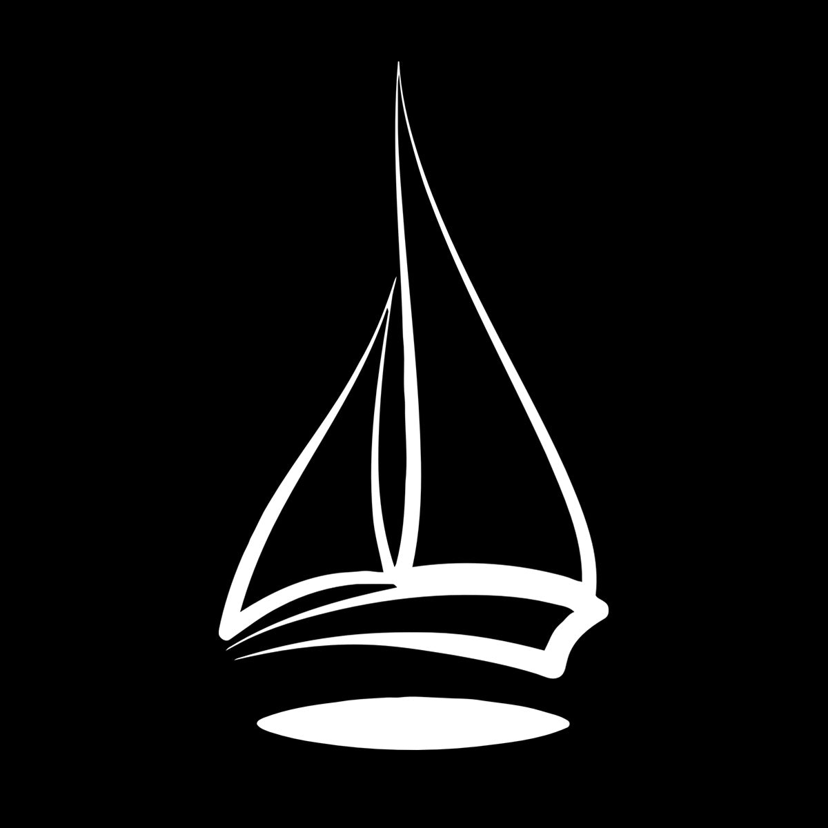 Fine Carving Stickers Boat Sailboat Sea Ocean Ship Do Not Damage The Wall Surface