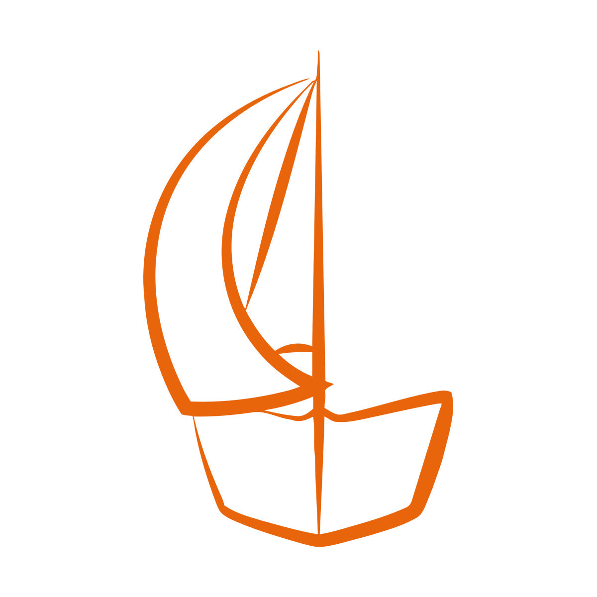 Boat Sailboat Ship Silhouette Sea Ocean Wall Stickers Multi Color Selection