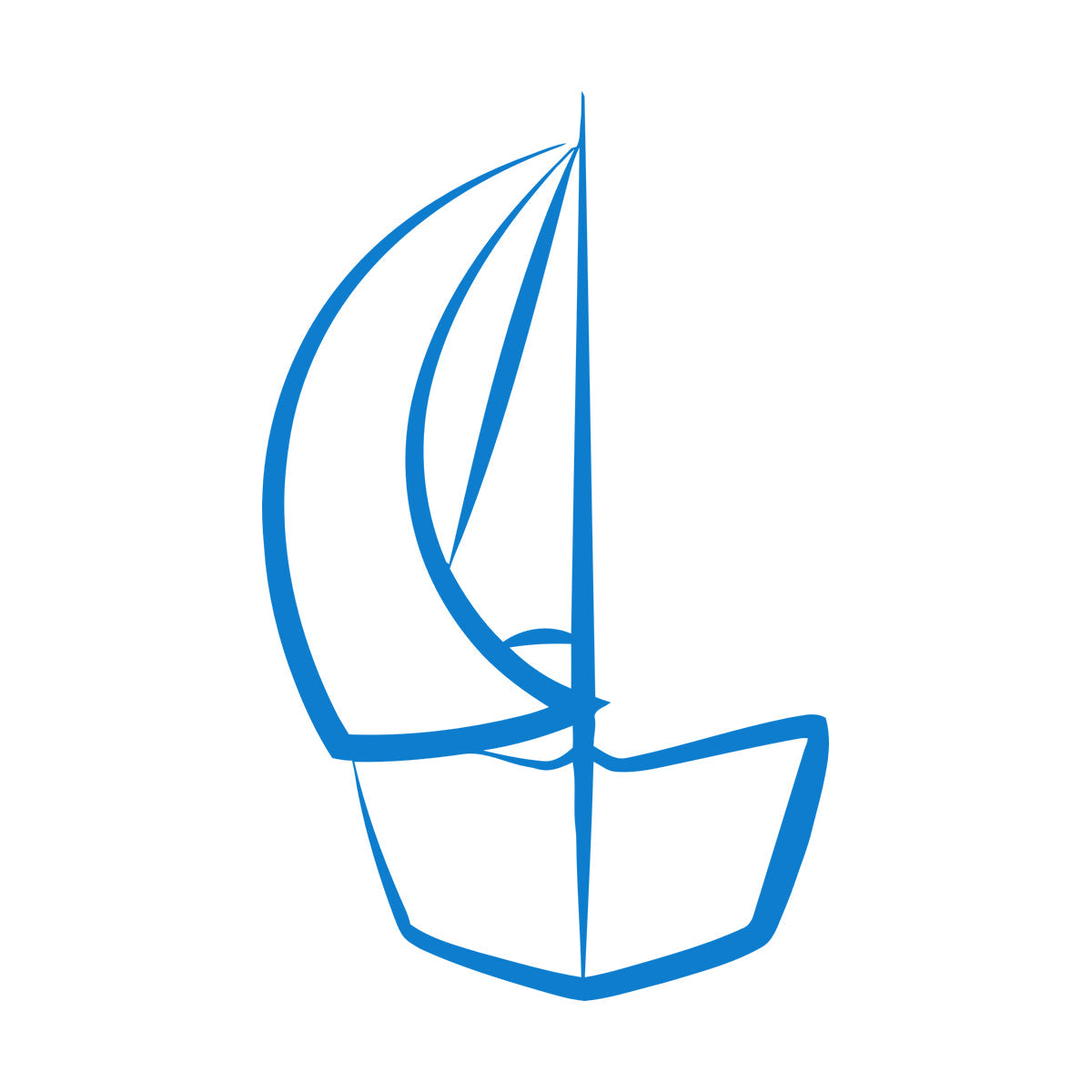 Boat Sailboat Ship Silhouette Sea Ocean Wall Stickers Multi Color Selection