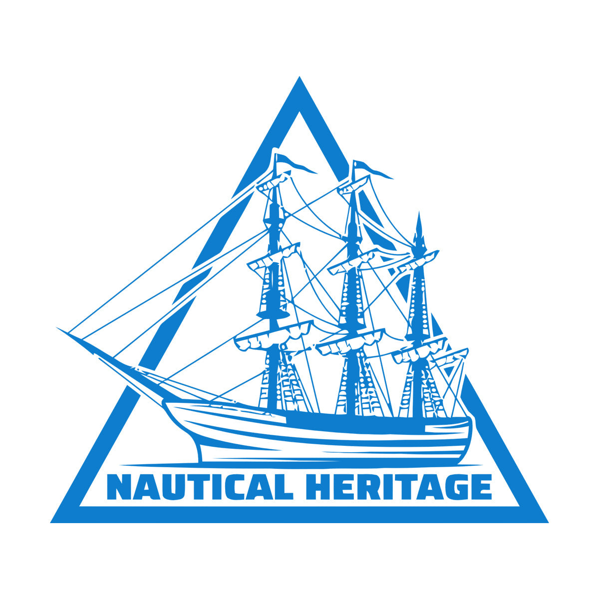 Engraving Decals Nautical Heritage Ship Sea Ocean Boat Car Body Decoration