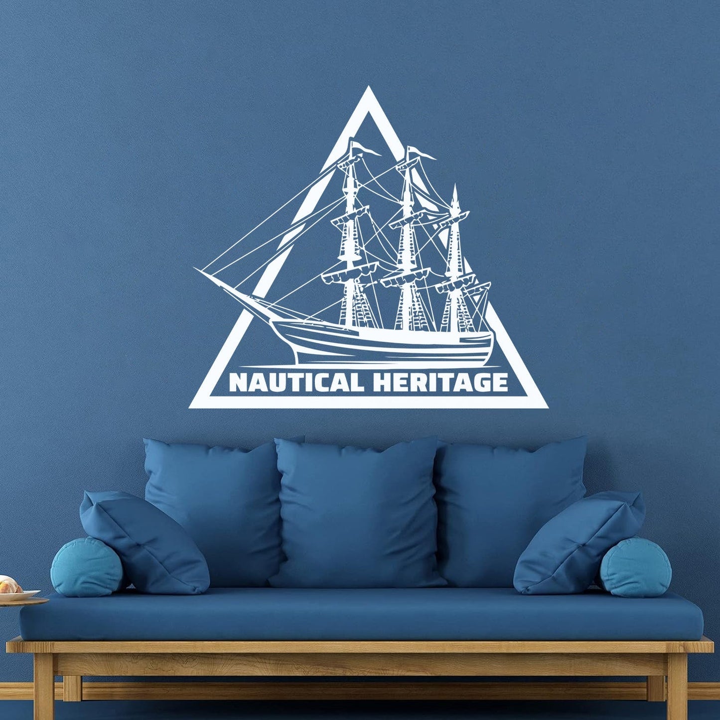 Engraving Decals Nautical Heritage Ship Sea Ocean Boat Car Body Decoration
