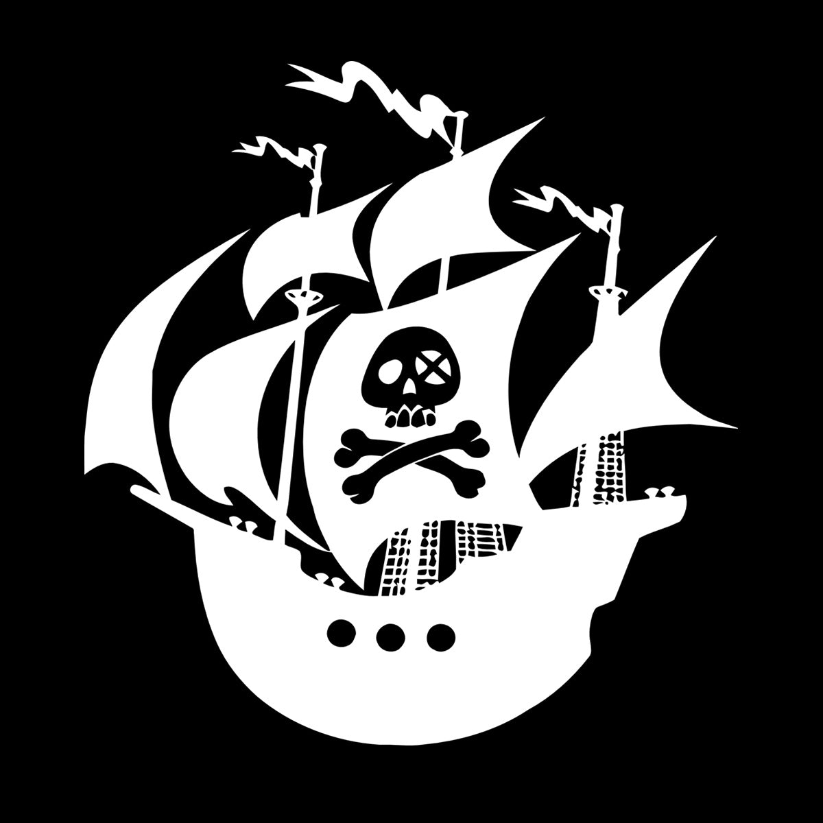 Pirates Ship Sea Ocean Sailors Wall Stickers Paster Paper Glass Stickers