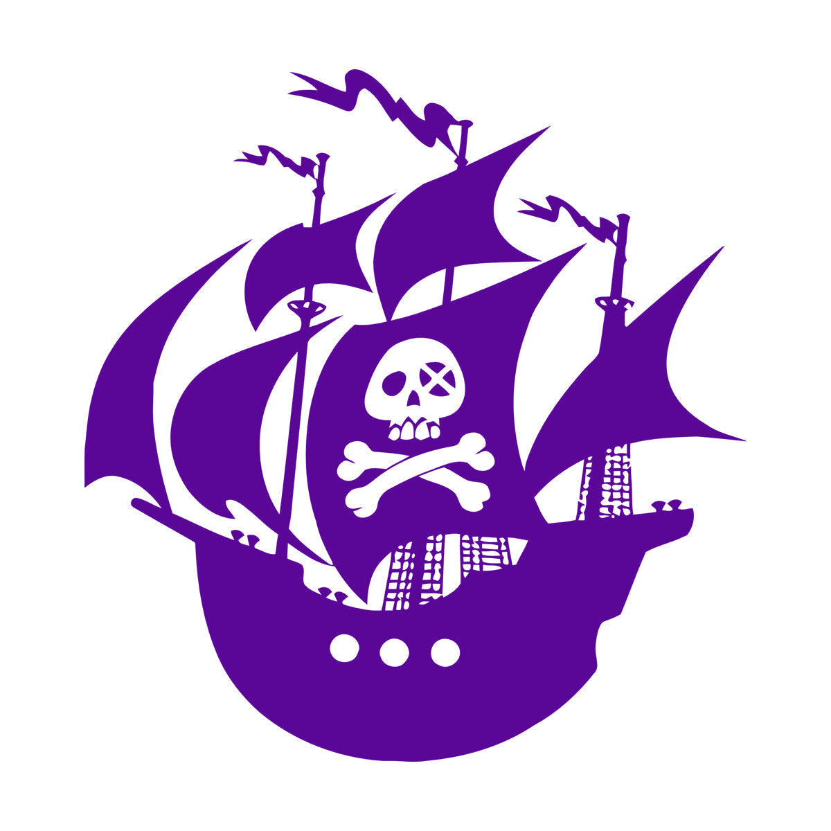 Pirates Ship Sea Ocean Sailors Wall Stickers Paster Paper Glass Stickers