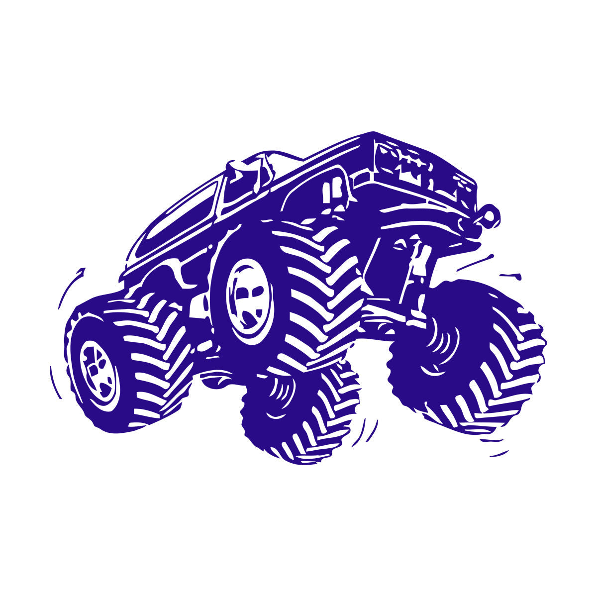 Lettering Stickers Truck Car Off Road Powerful Race Garage Art Mural Painting