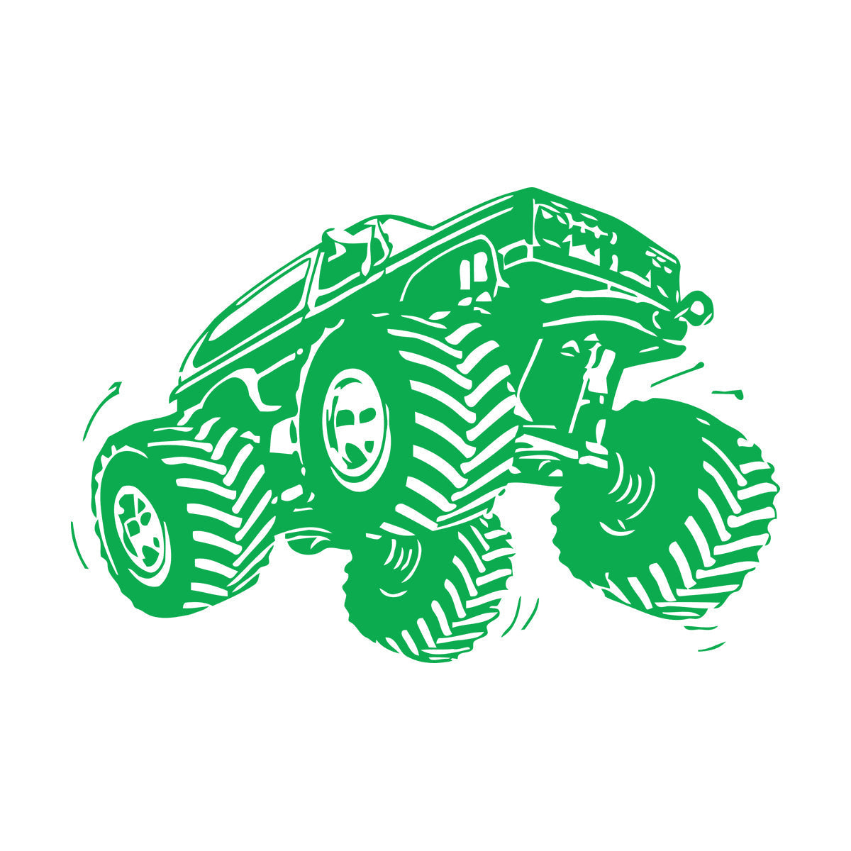 Lettering Stickers Truck Car Off Road Powerful Race Garage Art Mural Painting