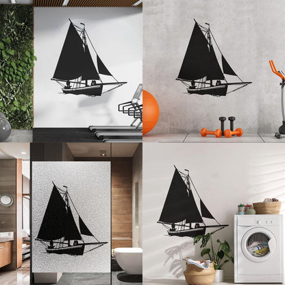 Mural And Wall Vinyl Decal Ship Yacht Marine Ocean Art Decoration
