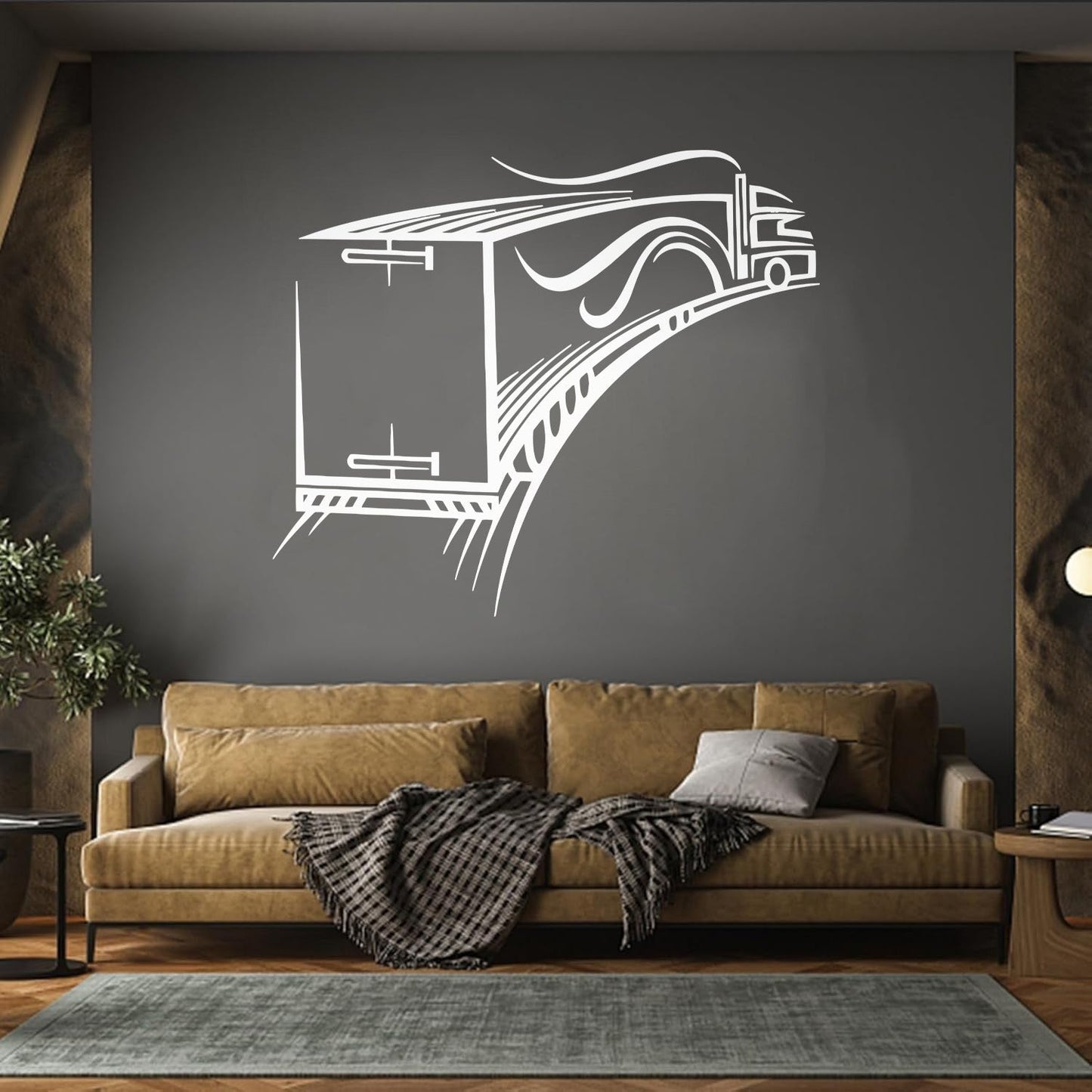 Lettering Decals Cool Truck Driver Car Garage Ation Store Decoration