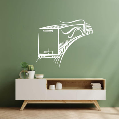 Lettering Decals Cool Truck Driver Car Garage Ation Store Decoration