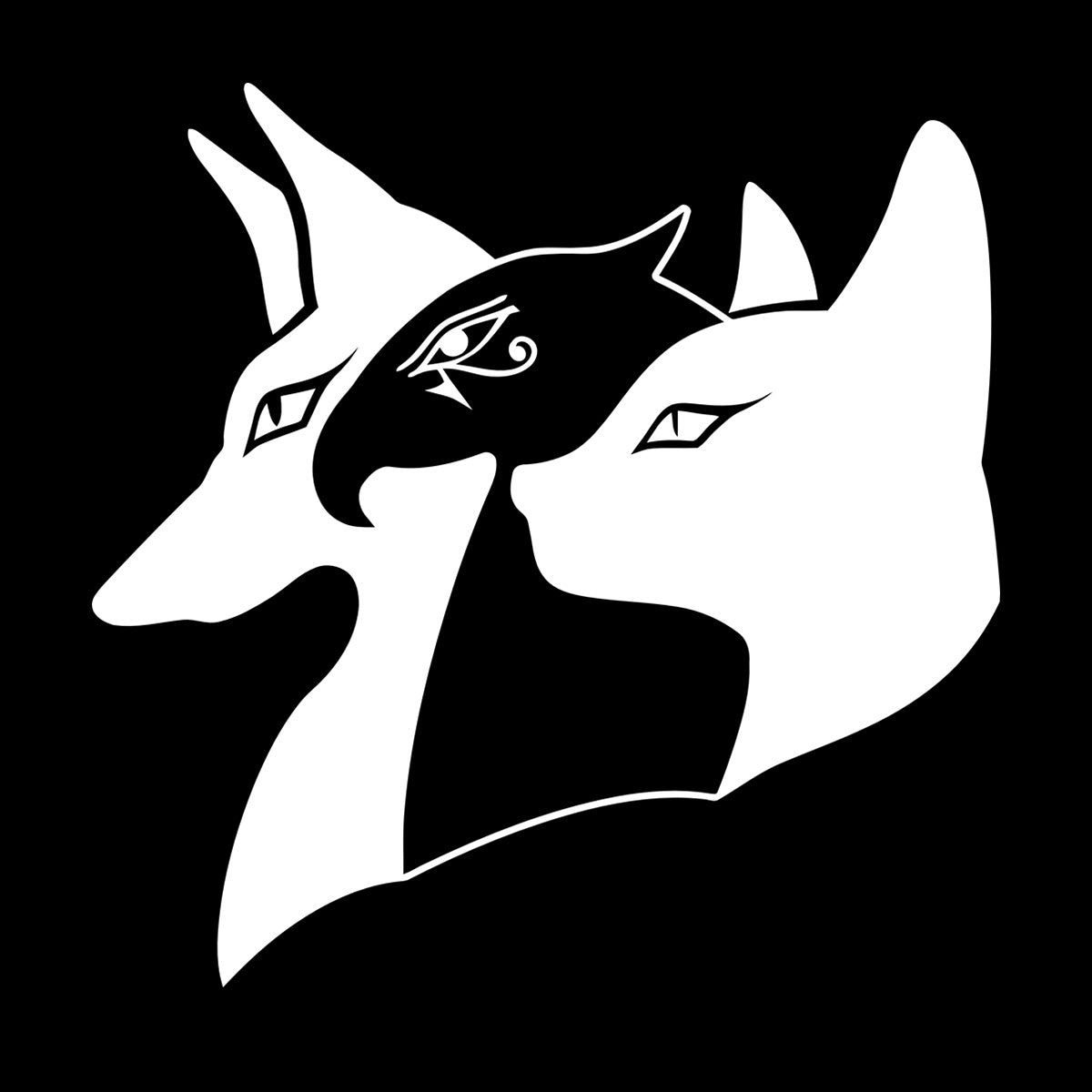 Engraving Decals Ancient Egypt Egyptian Gods Anubis Horus Bastet Easy Installation