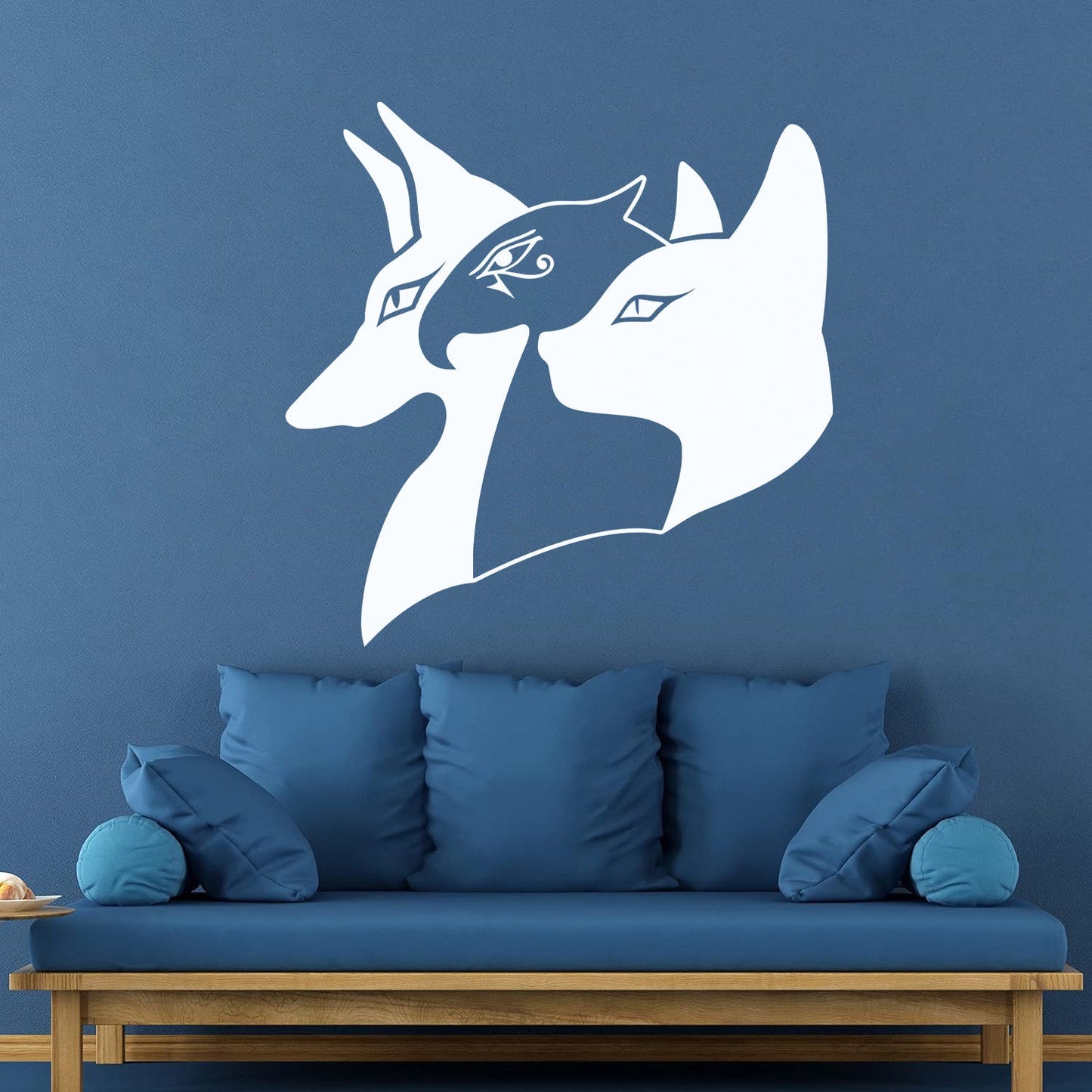 Engraving Decals Ancient Egypt Egyptian Gods Anubis Horus Bastet Easy Installation