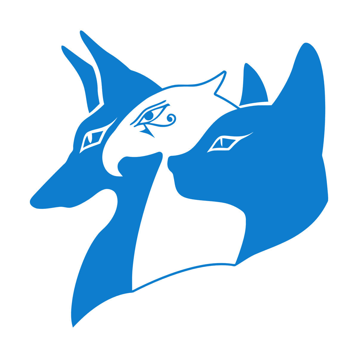 Engraving Decals Ancient Egypt Egyptian Gods Anubis Horus Bastet Easy Installation