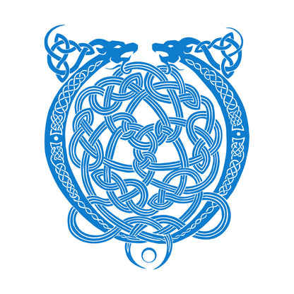 Wall Decals Celtic Cross Ornament Dragon Ireland Irish Pattern Wall Beautification