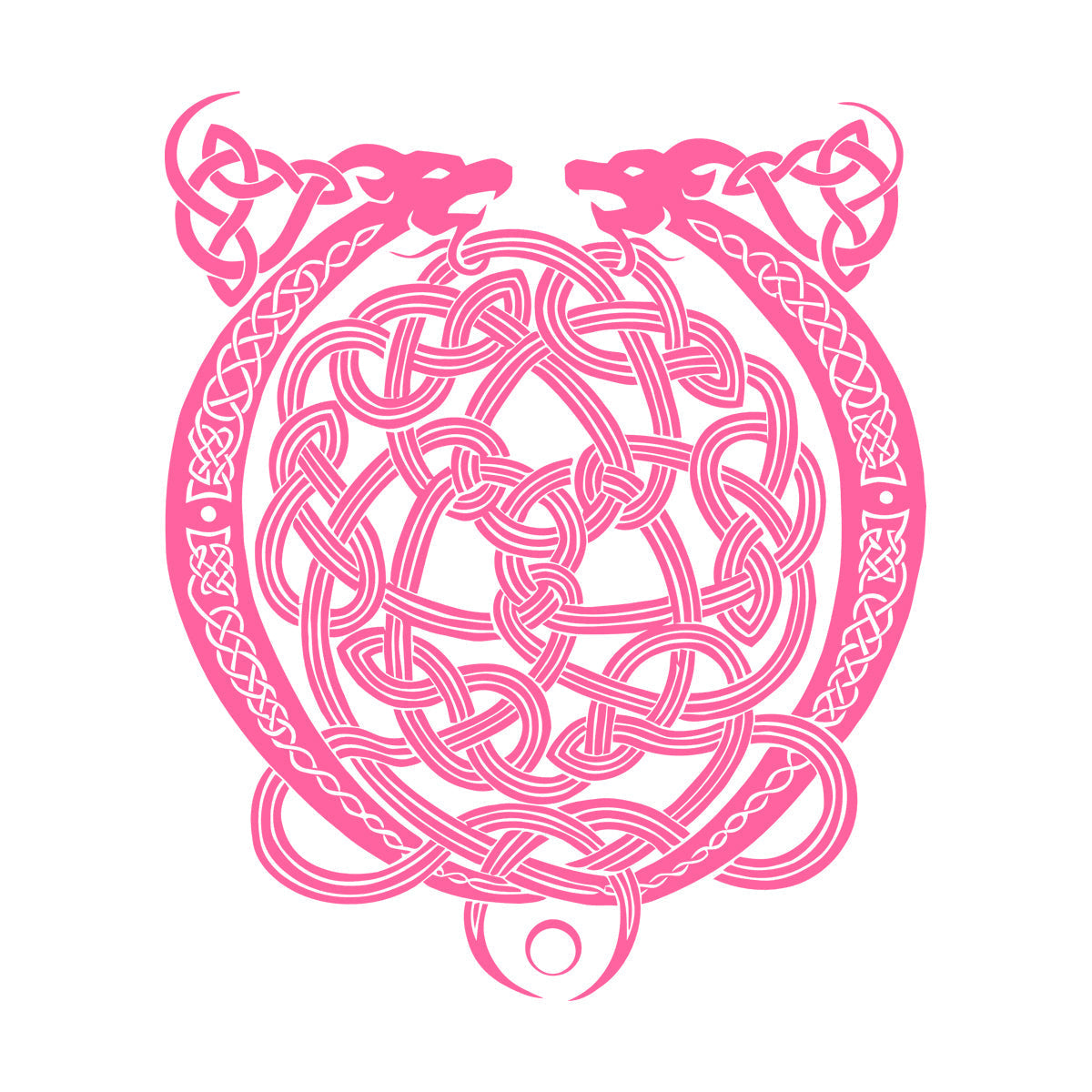 Wall Decals Celtic Cross Ornament Dragon Ireland Irish Pattern Wall Beautification