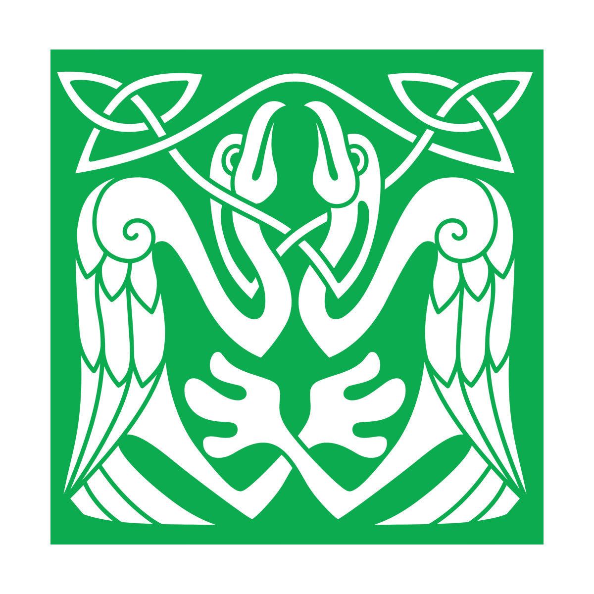 Abstract Birds Eagle Celtic Style Wall Stickers Paster Paper Store Decoration