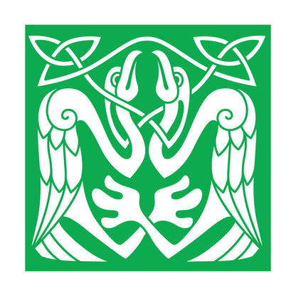 Abstract Birds Eagle Celtic Style Wall Stickers Paster Paper Store Decoration