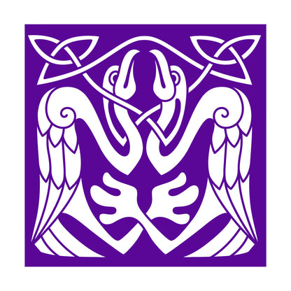 Abstract Birds Eagle Celtic Style Wall Stickers Paster Paper Store Decoration