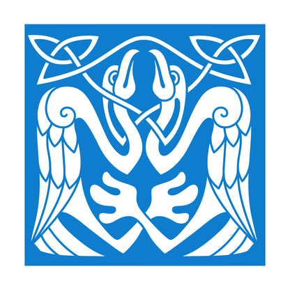 Abstract Birds Eagle Celtic Style Wall Stickers Paster Paper Store Decoration