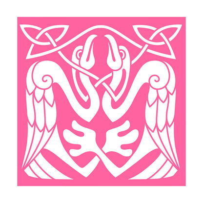 Abstract Birds Eagle Celtic Style Wall Stickers Paster Paper Store Decoration