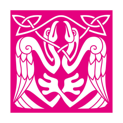 Abstract Birds Eagle Celtic Style Wall Stickers Paster Paper Store Decoration