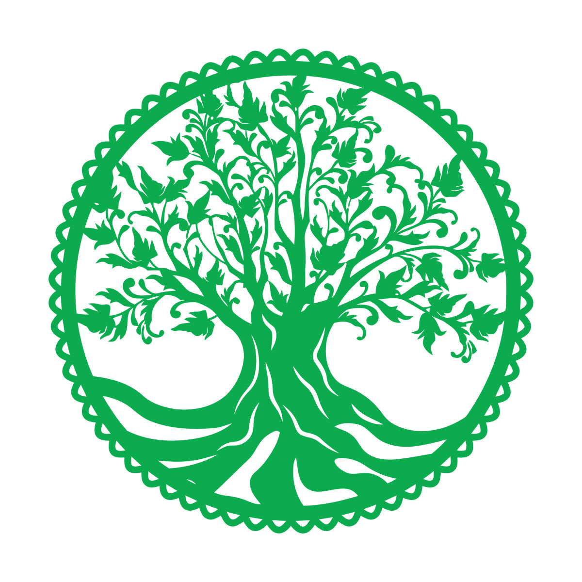 Vinyl Art Sticker Celtic Tree Of Life Natural Symbol Family Talisman Glass Stickers
