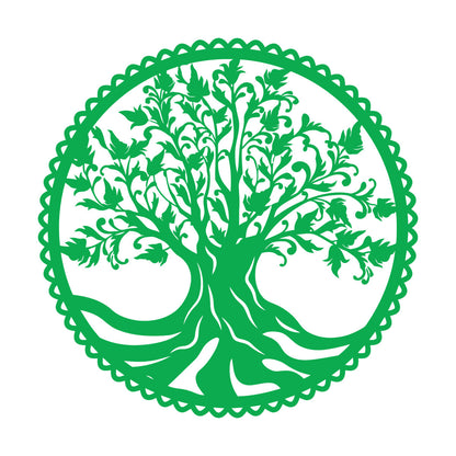 Vinyl Art Sticker Celtic Tree Of Life Natural Symbol Family Talisman Glass Stickers