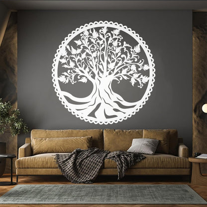 Vinyl Art Sticker Celtic Tree Of Life Natural Symbol Family Talisman Glass Stickers