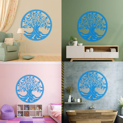 Vinyl Art Sticker Celtic Tree Of Life Natural Symbol Family Talisman Glass Stickers