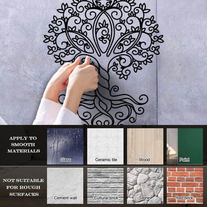 Engraving Stickers Celtic Tree Of Life Ornament Natural Store Decoration