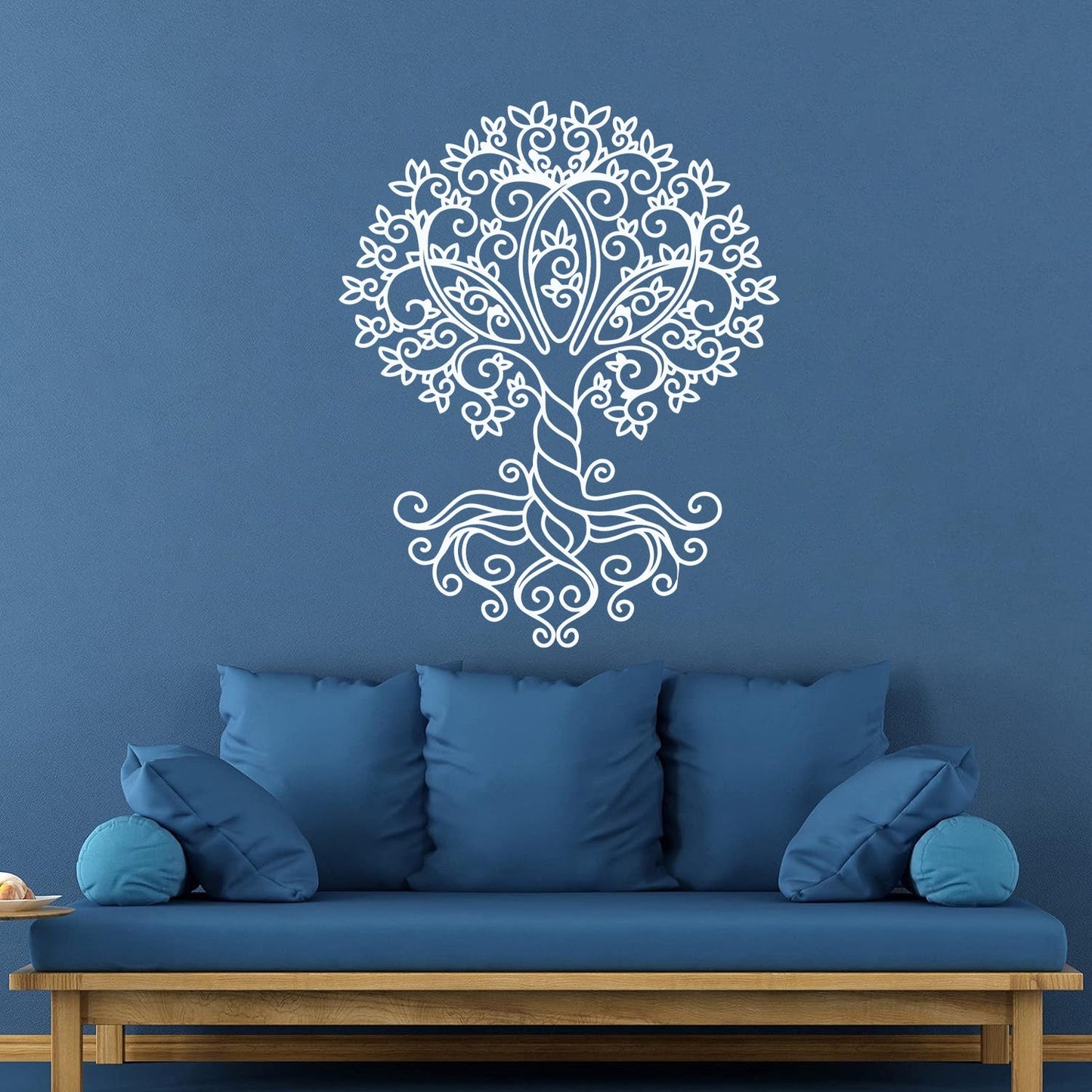 Engraving Stickers Celtic Tree Of Life Ornament Natural Store Decoration