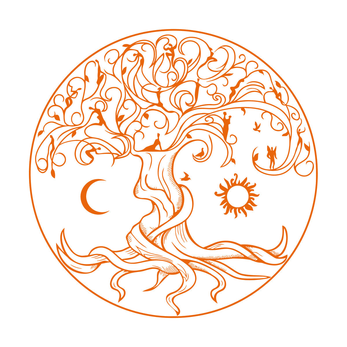 Lettering Decals Celtic Tree Of Life Symbol Natural Fairies Sun Moon Tattoo Culture