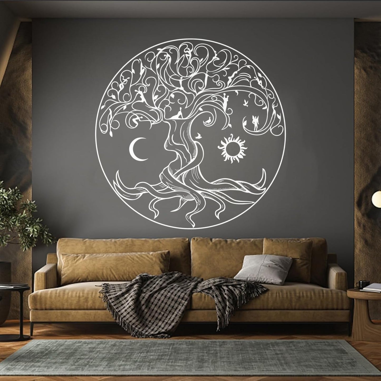 Lettering Decals Celtic Tree Of Life Symbol Natural Fairies Sun Moon Tattoo Culture