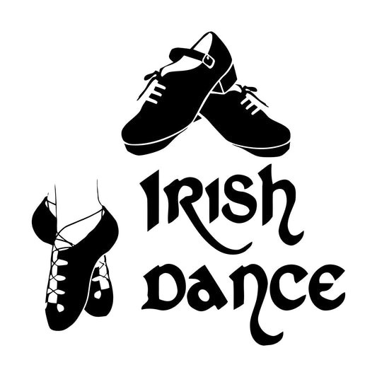 Wall Stickers Paster Paper Irish Dance Ireland Dancer Celtic Waterproof