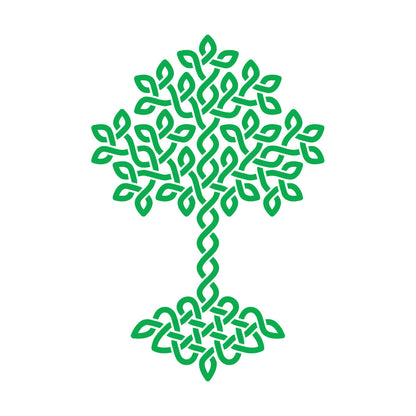 Wall Vinyl Sticker Decor Natural Celtic Tree Of Life Ornament Symbol It Won'T Fall Off
