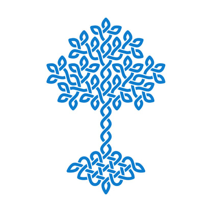 Wall Vinyl Sticker Decor Natural Celtic Tree Of Life Ornament Symbol It Won'T Fall Off