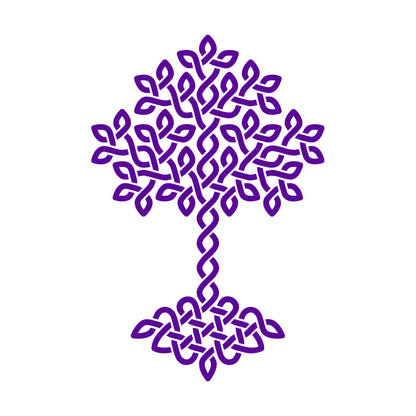 Wall Vinyl Sticker Decor Natural Celtic Tree Of Life Ornament Symbol It Won'T Fall Off