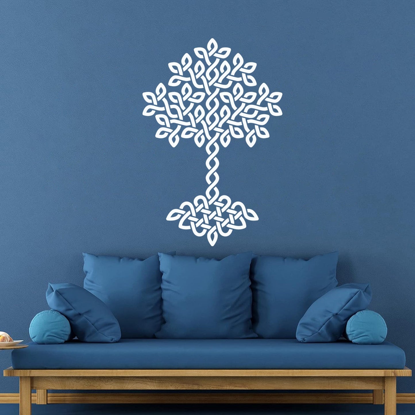 Wall Vinyl Sticker Decor Natural Celtic Tree Of Life Ornament Symbol It Won'T Fall Off