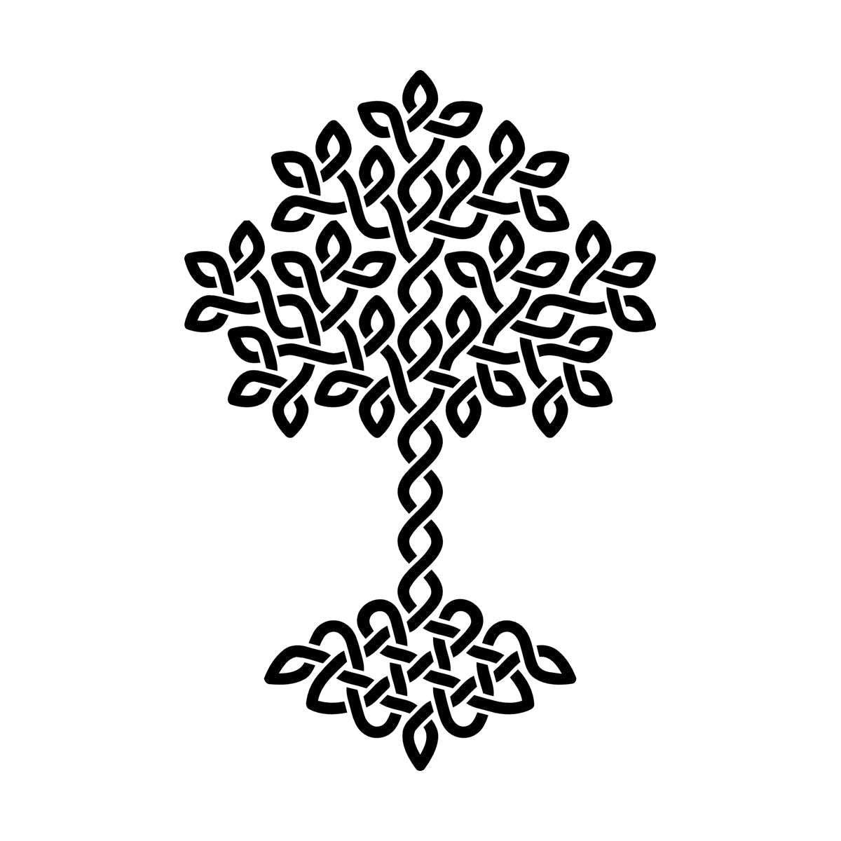 Wall Vinyl Sticker Decor Natural Celtic Tree Of Life Ornament Symbol It Won'T Fall Off
