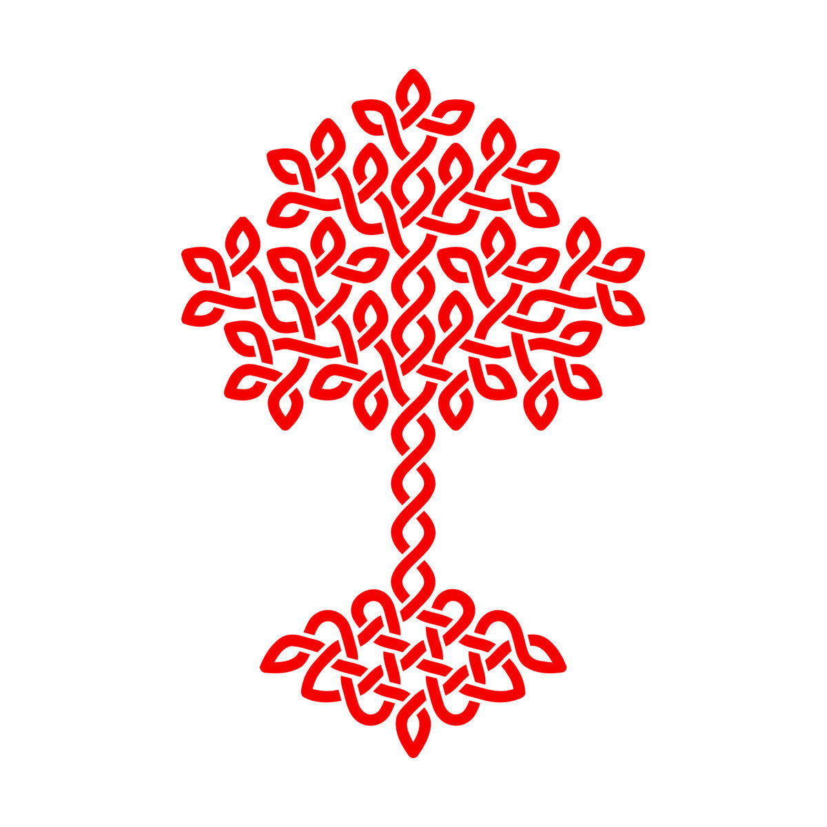 Wall Vinyl Sticker Decor Natural Celtic Tree Of Life Ornament Symbol It Won'T Fall Off