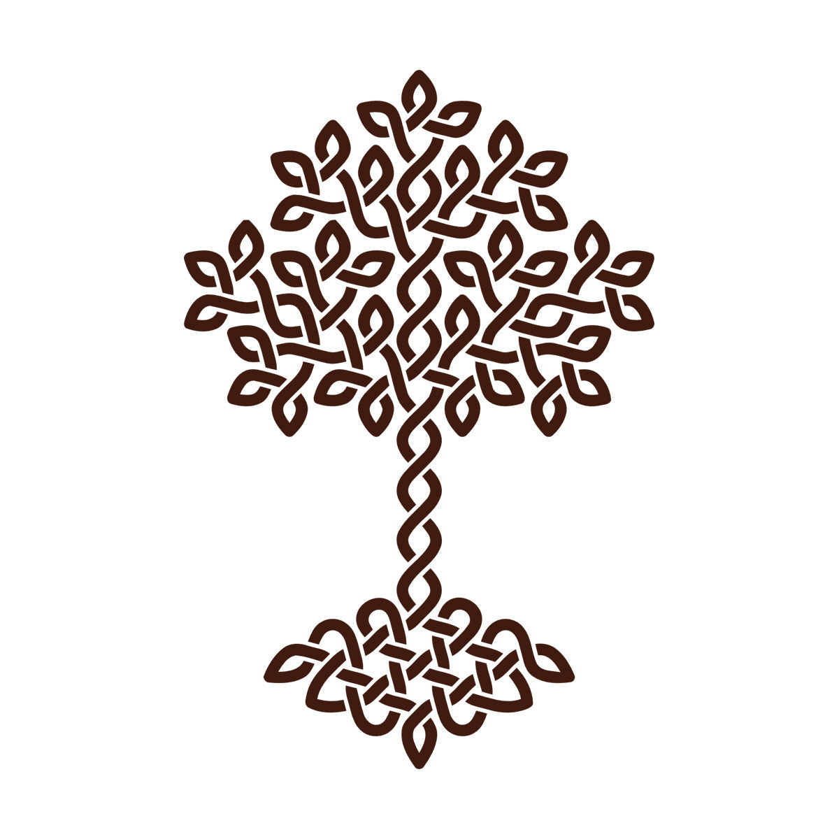 Wall Vinyl Sticker Decor Natural Celtic Tree Of Life Ornament Symbol It Won'T Fall Off