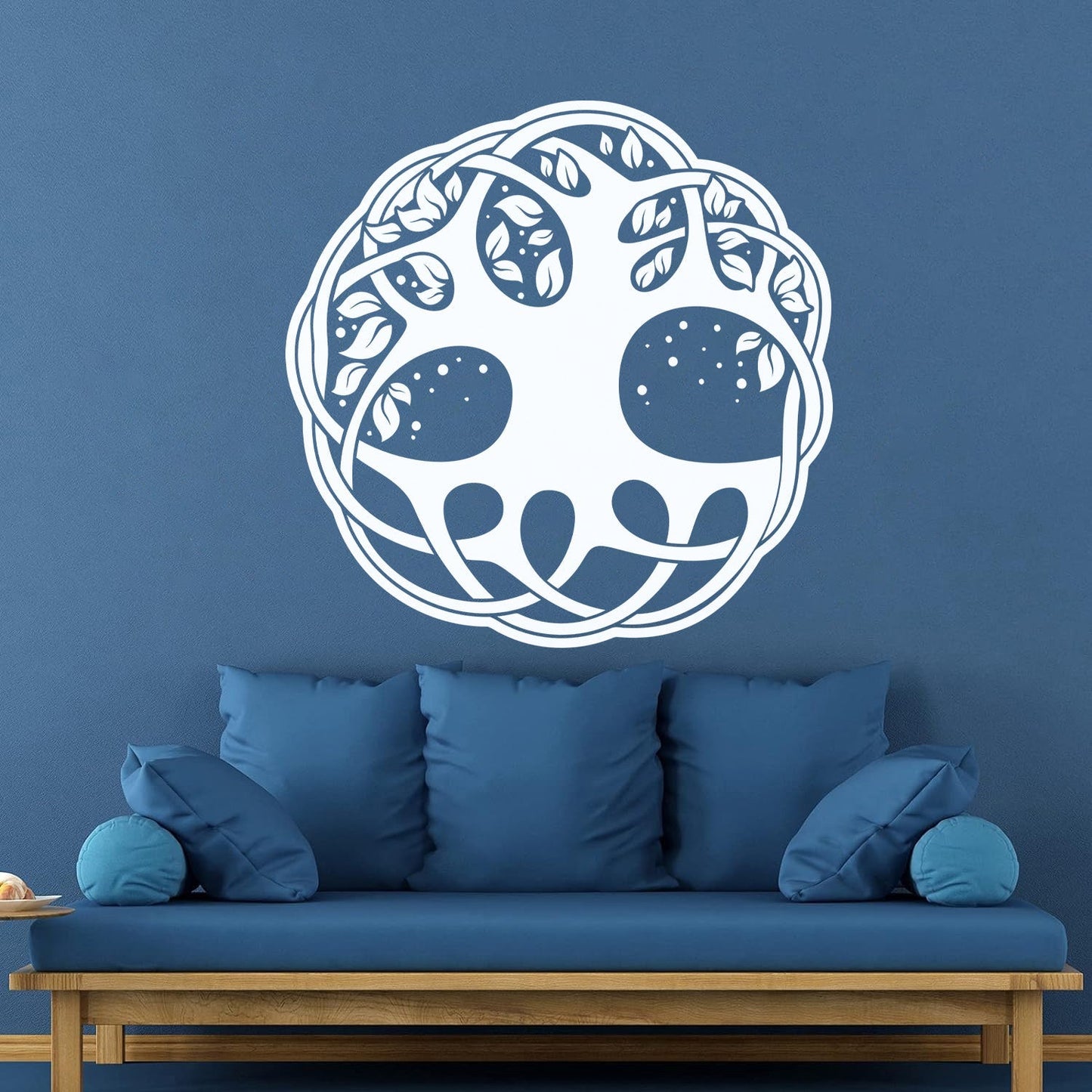 Romantic Celtic Symbol Tree Of Life Wall Stickers Can Modify And Add Information