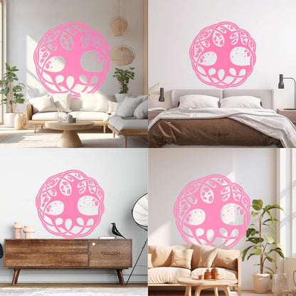 Romantic Celtic Symbol Tree Of Life Wall Stickers Can Modify And Add Information